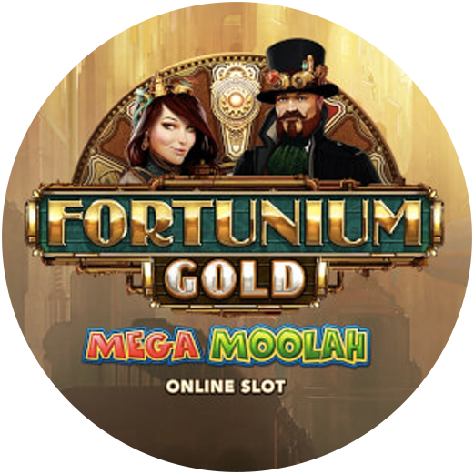 Logo Fortunium Gold Mega Moolah