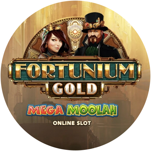 Logo Fortunium Gold Mega Moolah